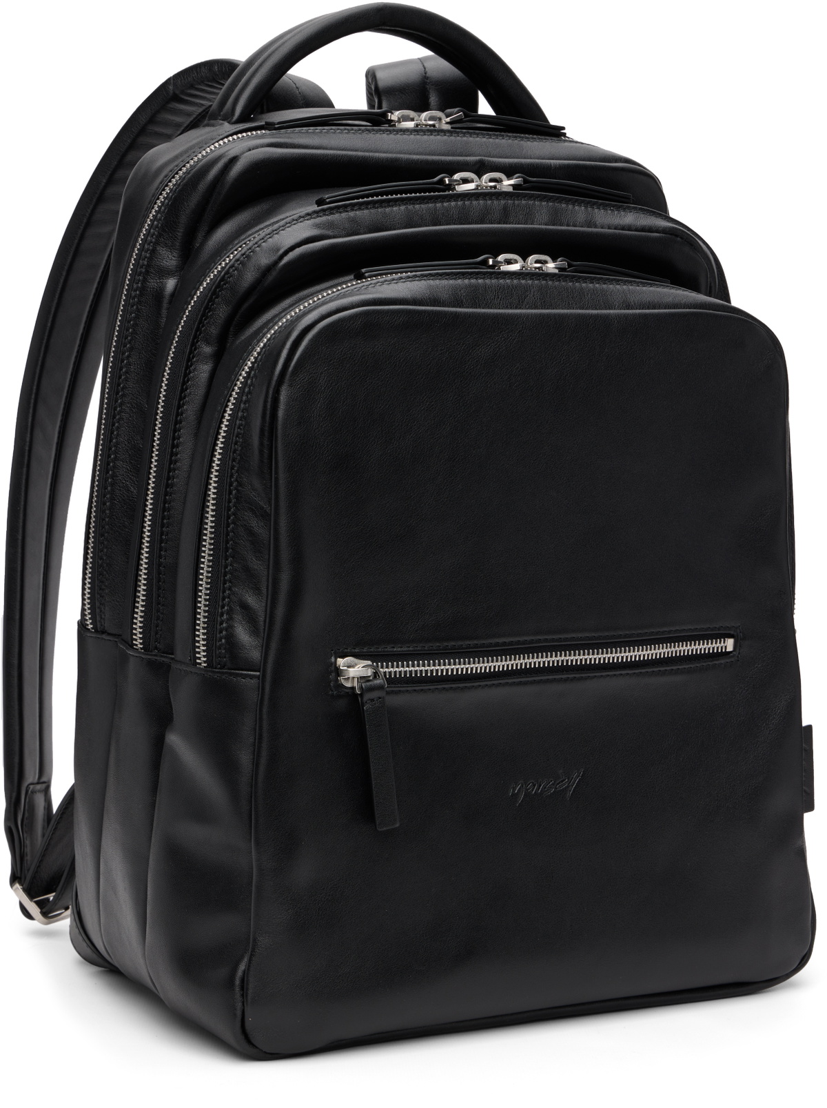 Marsèll Black Triparto Backpack