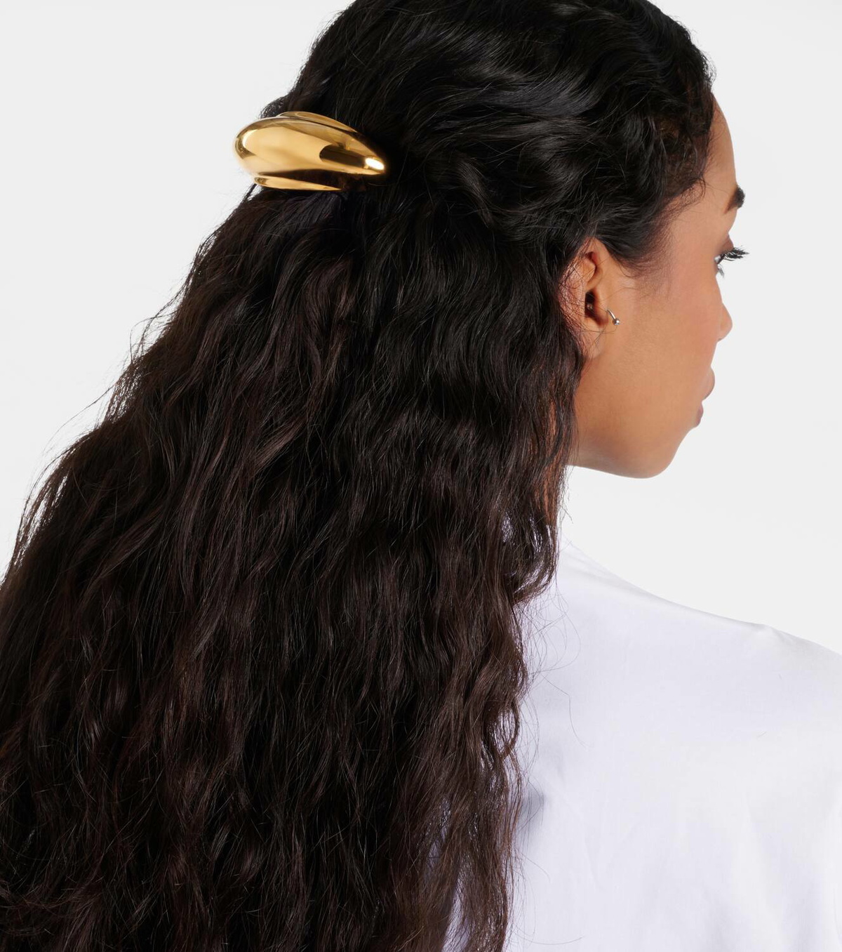 【Alaia】メタリック barrette Alaïa Metallic barrette ALAÏA