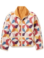 Isabel Marant - Hyanim Printed Reversible Quilted Cotton Jacket - Neutrals