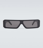 Rick Owens Geth rectangular sunglasses