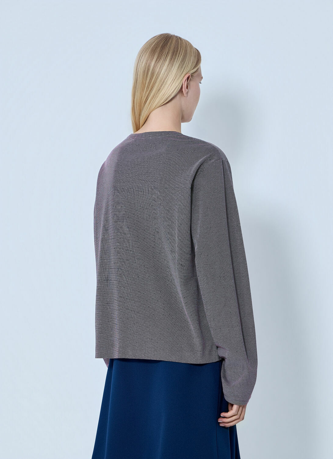 Miu Miu Jacquard Jersey T-Shirt