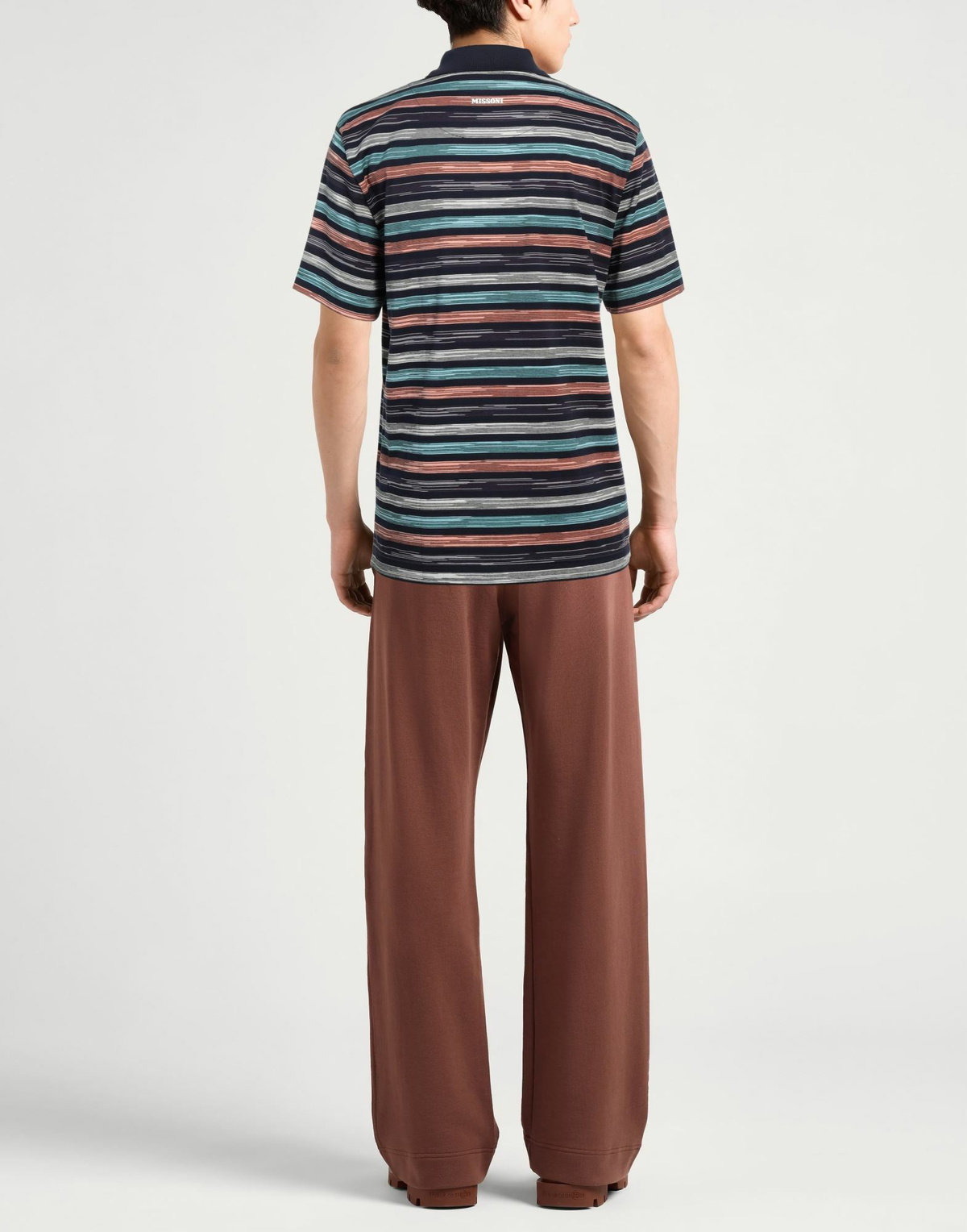 Missoni Mens Polo shirt in Navy