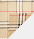 Burberry Burberry Check wool and silk scarf