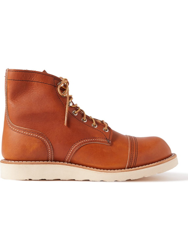 Photo: Red Wing Shoes - Iron Ranger Leather Boots - Brown