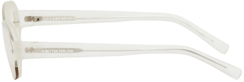 A BETTER FEELING Gray Skye Sunglasses