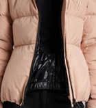 Moncler Grenoble Bouquetin belted hooded down ski jacket