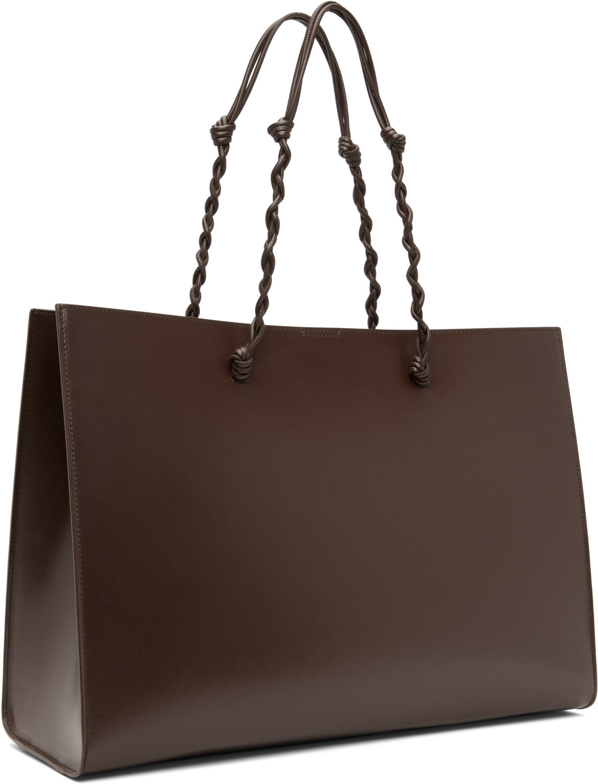 Jil Sander Brown Tangle Tote