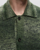 Norse Projects Erik Space Dye Alpaca Mohair Cotton Jacket Green - Mens - Zippers & Cardigans