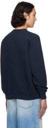 AMBUSH Navy 'AMB' Graphic Sweatshirt