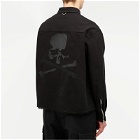 John Elliott Men's x MASTERMIND JAPAN Punk Hemi Jacket in Black