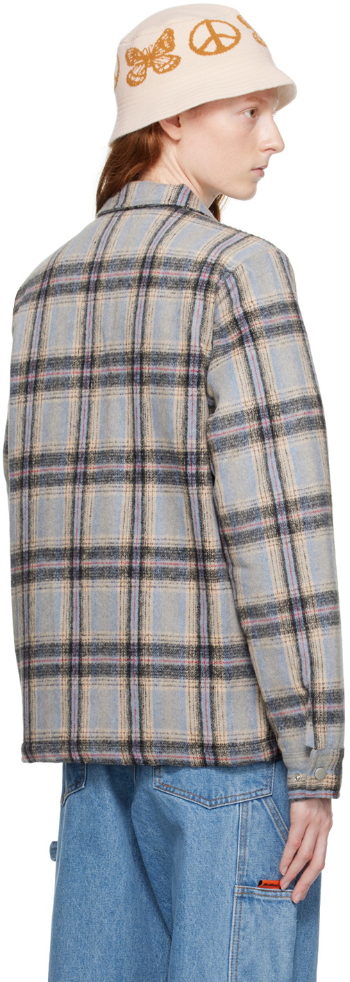 Butter Goods Blue Check Jacket Butter Goods