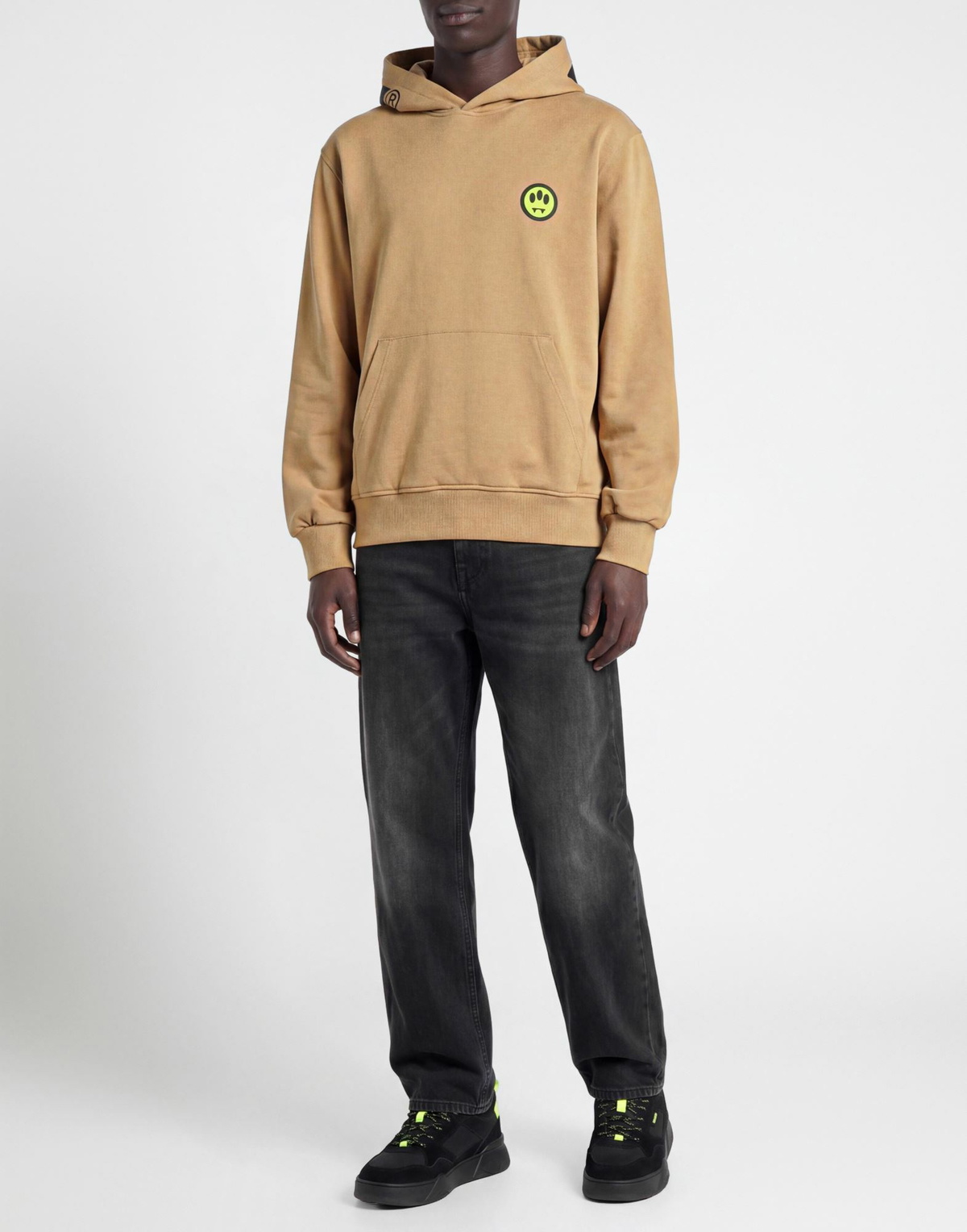 Barrow Mens Sweatshirt in Beige