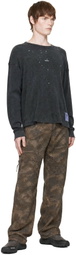 Satisfy Gray MothTech Waffle Long T-shirt
