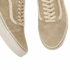 Vans LX Old Skool sneaker in Shag Suede Bay Leaf