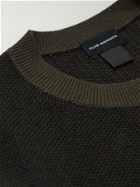 Club Monaco - Cotton and Wool-Blend Sweater - Green