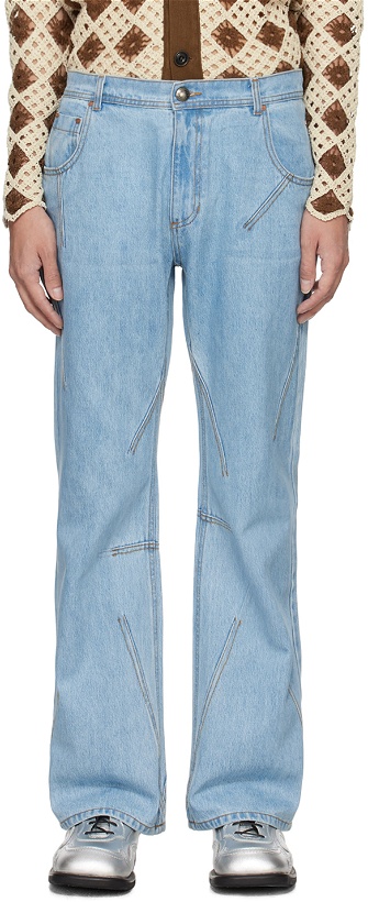 Photo: Andersson Bell Blue Tripot Jeans