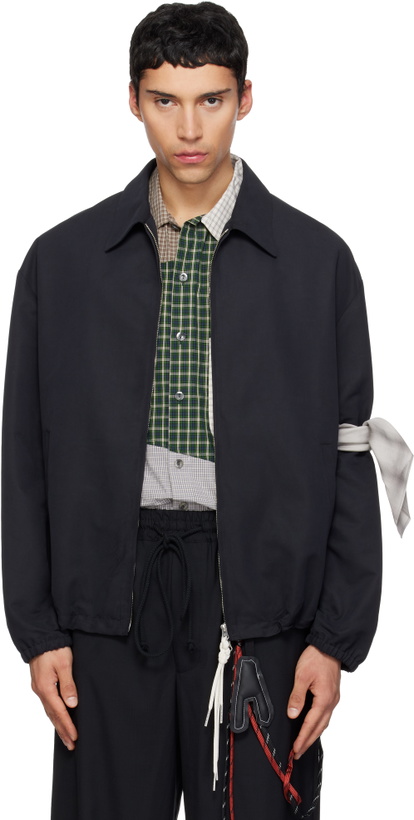 Photo: Song for the Mute Black Slim Coach Jacket