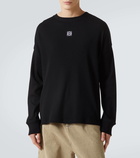 Loewe Anagram ribbed-knit cotton T-shirt