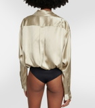 Christopher Esber Silk bodysuit