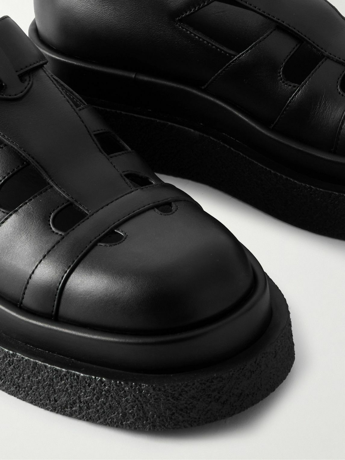正規品★Jil Sander★Platform Sandals Black JP38010A15525001 Jil Sander - PLATFORM SANDAL | HBX - Globally Curated