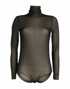 Maison Margiela Womens Bodysuit in Black