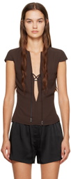 16Arlington Brown Seer T-Shirt