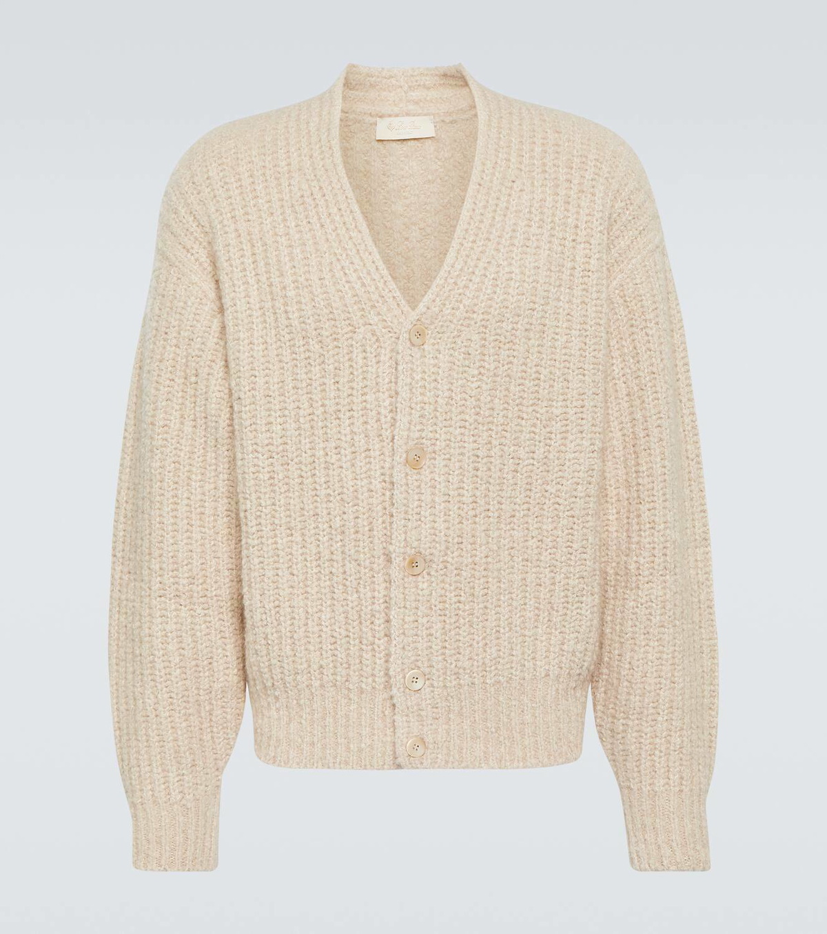 Loro Piana Ribbed-knit cashmere cardigan Loro Piana