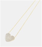 Stone and Strand All My Heart 10kt yellow gold necklace with diamonds