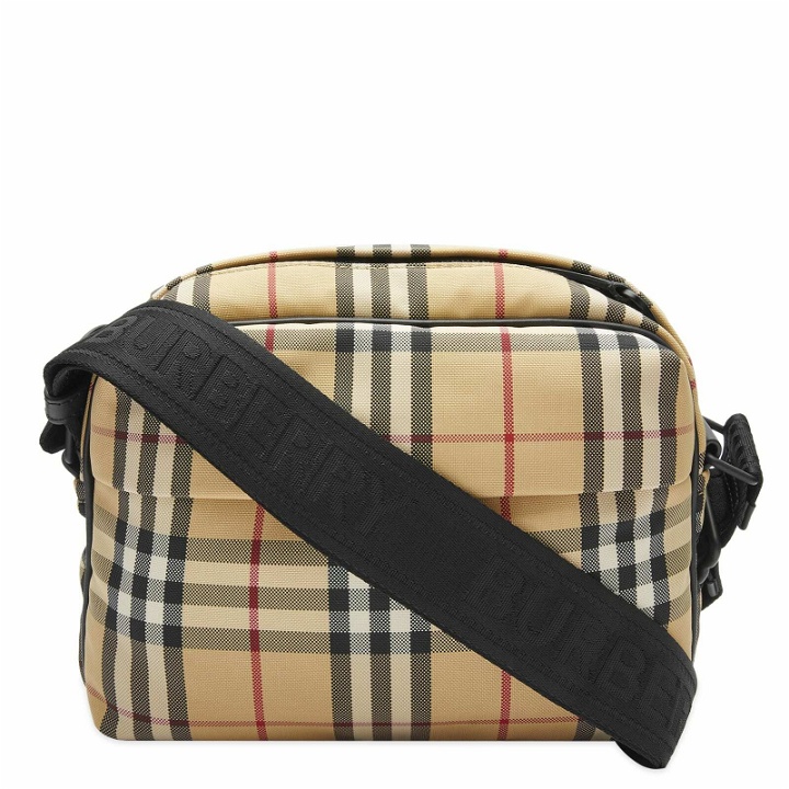 Photo: Burberry Men's Paddy Check Shoulder Bag in Archive Beige