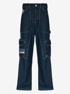 Bethany Williams X Browns Focus Blue 2 Modular Wide Leg Jeans