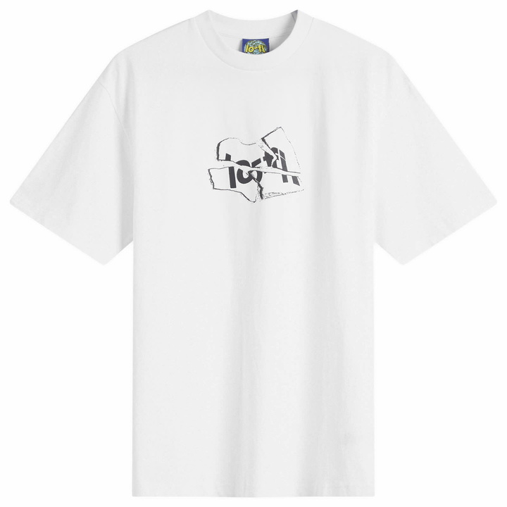 Photo: Lo-Fi Men's Broken Logo T-Shirt in Black