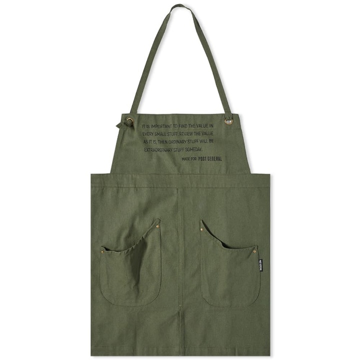 Photo: Post General Work Apron in Olive