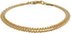 Hatton Labs Gold Mini Curb Chain Bracelet