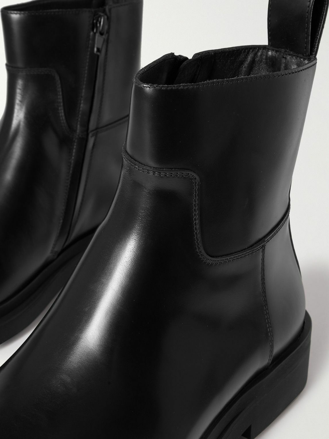 Bottega Veneta - Ben Leather Boots - Black