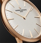 Vacheron Constantin - Patrimony Hand-Wound 40mm 18-Karat Pink Gold and Alligator Watch, Ref. No. 81180/000R-9159 - Rose gold