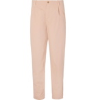 Folk - Assembly Tapered Cotton-Canvas Trousers - Men - Pink