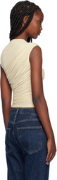 AGOLDE Off-White Ester Tank Top