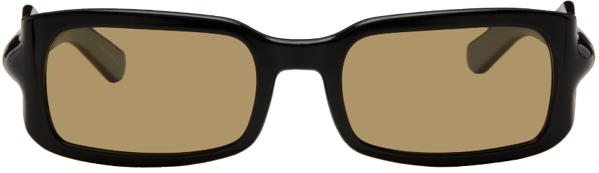 A BETTER FEELING Black Gloop Sunglasses A BETTER FEELING