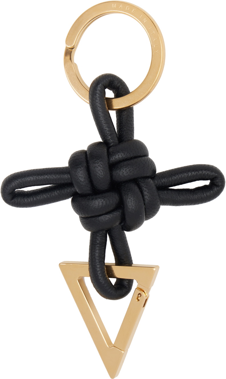 【極美品】BOTTEGA VENETA TAB KEY RING Bottega Veneta® Men's Tab Key Ring in Black. Shop online now.