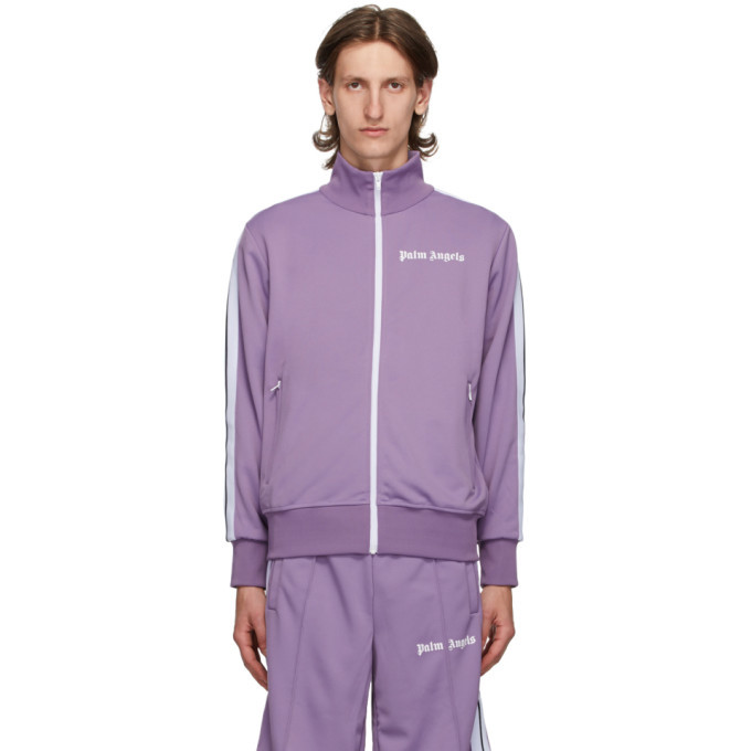 Photo: Palm Angels Purple Classic Track Jacket