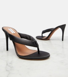 Alaïa Padded thong sandals