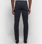 Rubinacci - Navy Slim-Fit Cotton-Twill Trousers - Navy