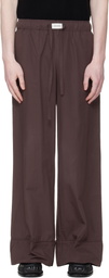 Entire Studios Brown Pajama Lounge Pants