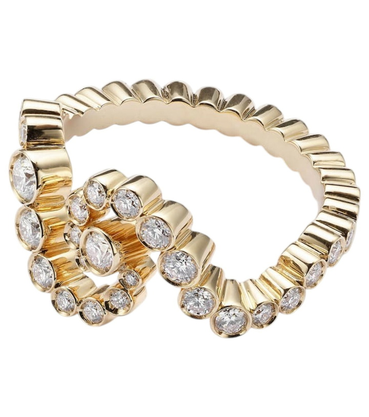 Photo: Sophie Bille Brahe Ensemble De Ciel 18kt gold ring with diamonds