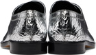 Maison Margiela Silver Tabi Broken Mirror Derbys