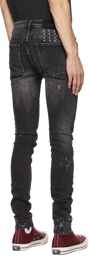 Ksubi Black Van Winkle Burnt Jeans