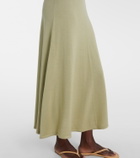 Tove Lenore knitted wool and silk midi dress