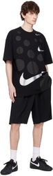 Black Comme des Garçons Black Nike Edition Oversized T-shirt