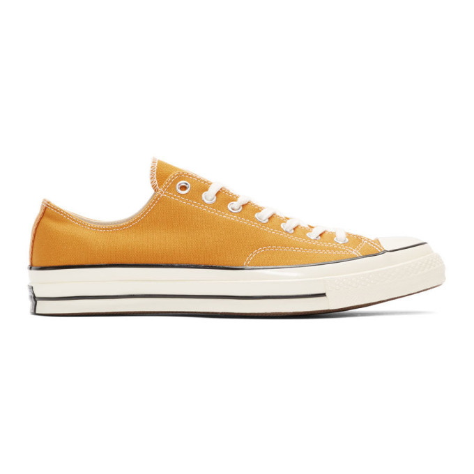 Photo: Converse Yellow Chuck 70 Low Sneakers