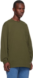 Barbour Khaki and wander Edition Long Sleeve T-Shirt